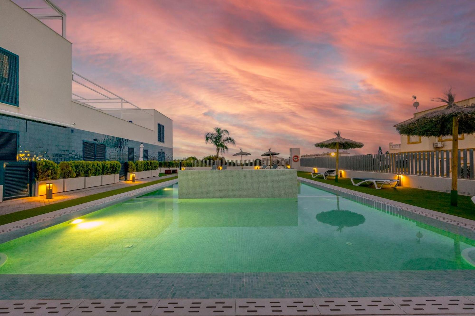 Turquesa Del Mar - Sun & Beach & Golf & Bike - Large Terrace Ground-Floor Spanish Apartment Dehesa de Campoamor  Exterior foto
